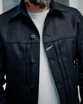 Rogue Territory x Snake Oil Provisions Sashiko Type I Jacket Indigo PRE-ORDER
