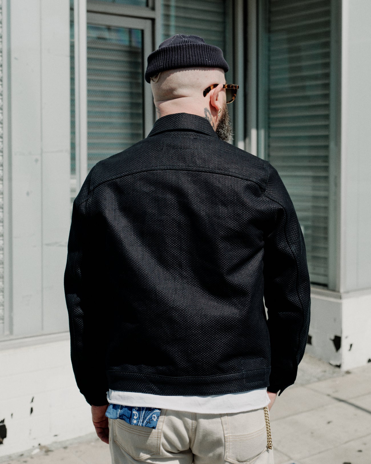 Rogue Territory x Snake Oil Provisions Sashiko Type I Jacket Indigo PRE-ORDER