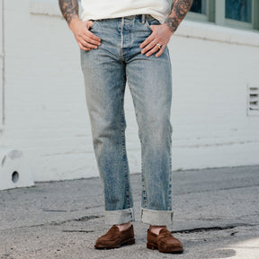 Rogue Territory 15.25oz Strider Light Indigo Wash FINAL SALE