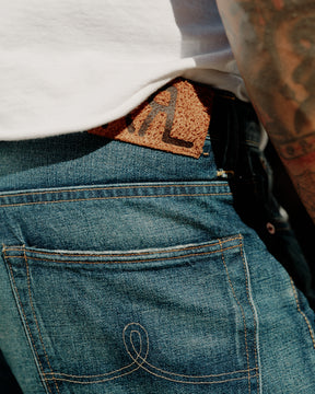 RRL Vintage 5 Pocket Jean Grandfalls Wash