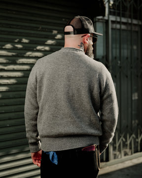Aaron Levine New York Rollneck Sweater Gray