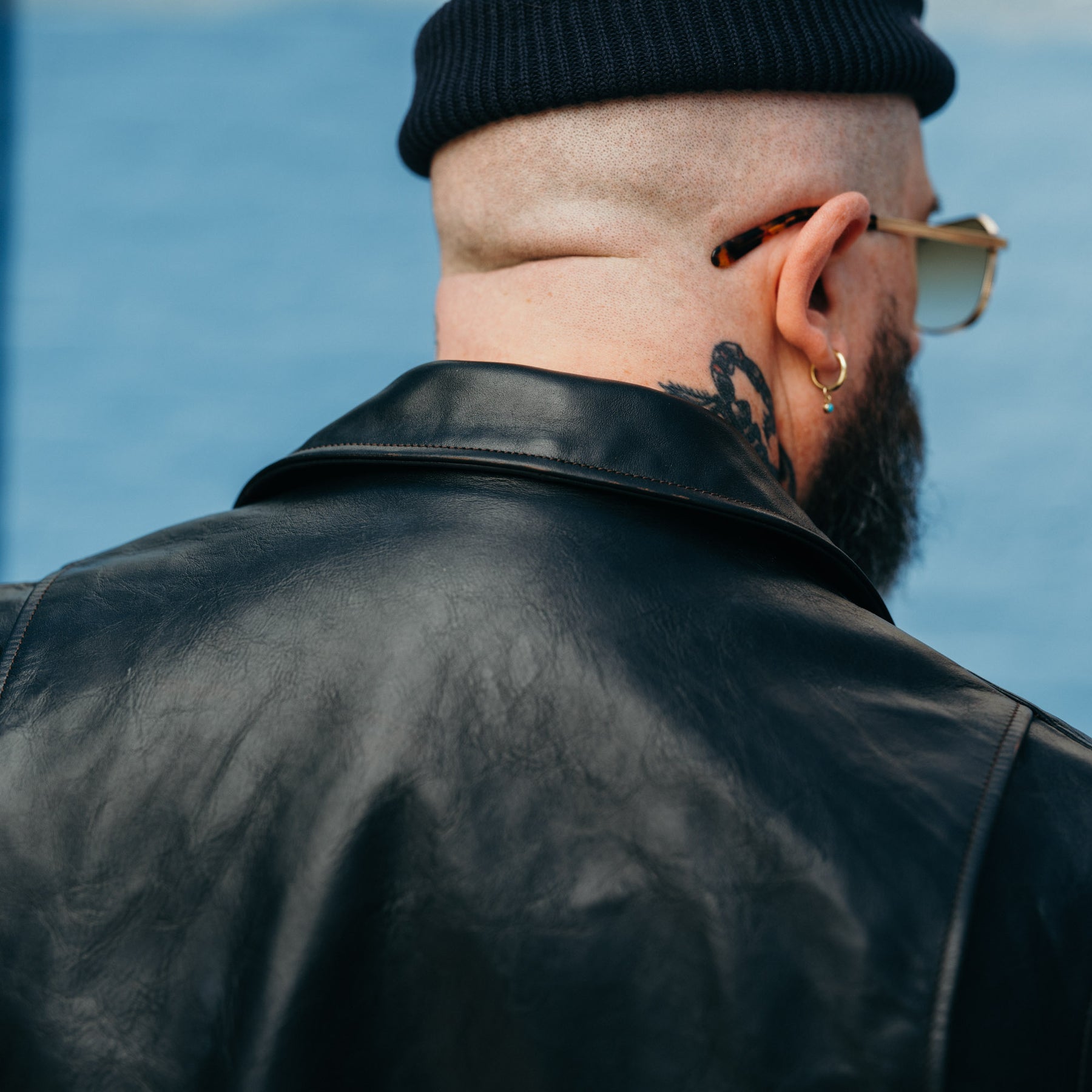 Double Helix x Snake Oil Provisions Deviant LAW Motorcycle Jacket Black