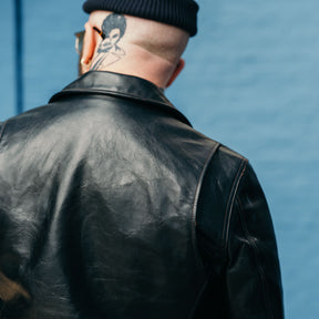 Double Helix x Snake Oil Provisions Deviant LAW Motorcycle Jacket Black