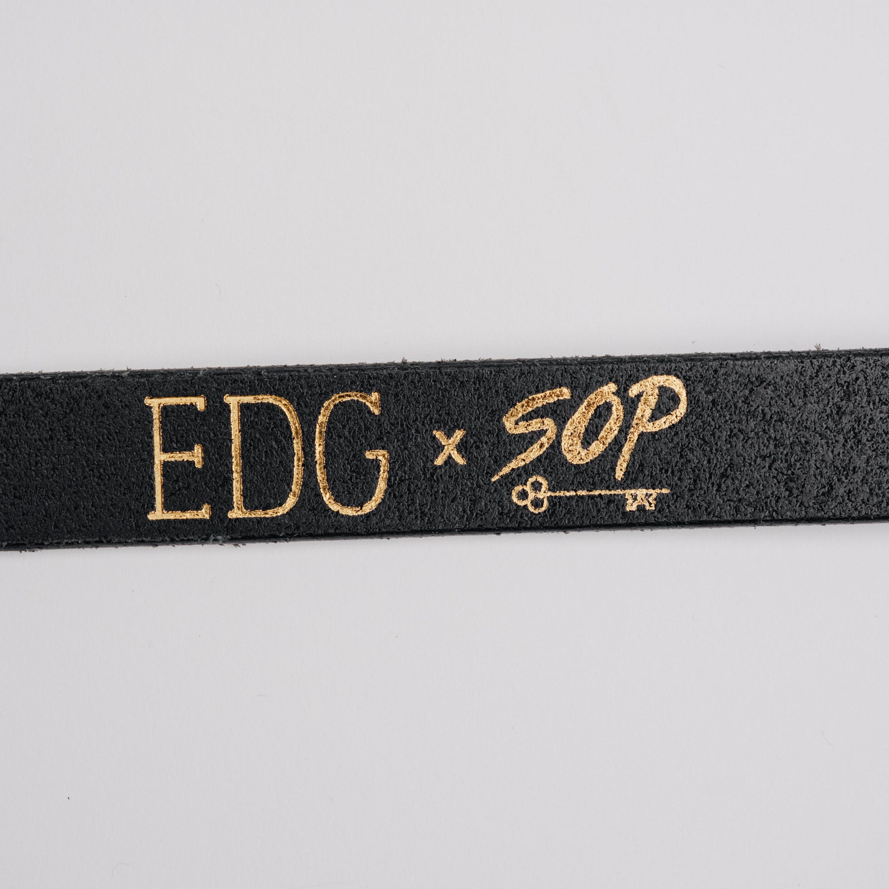Ewing Dry Goods x Snake Oil Provisions Zephyr Belt Black