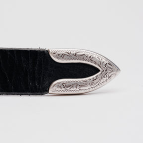 Ewing Dry Goods x Snake Oil Provisions Zephyr Belt Black