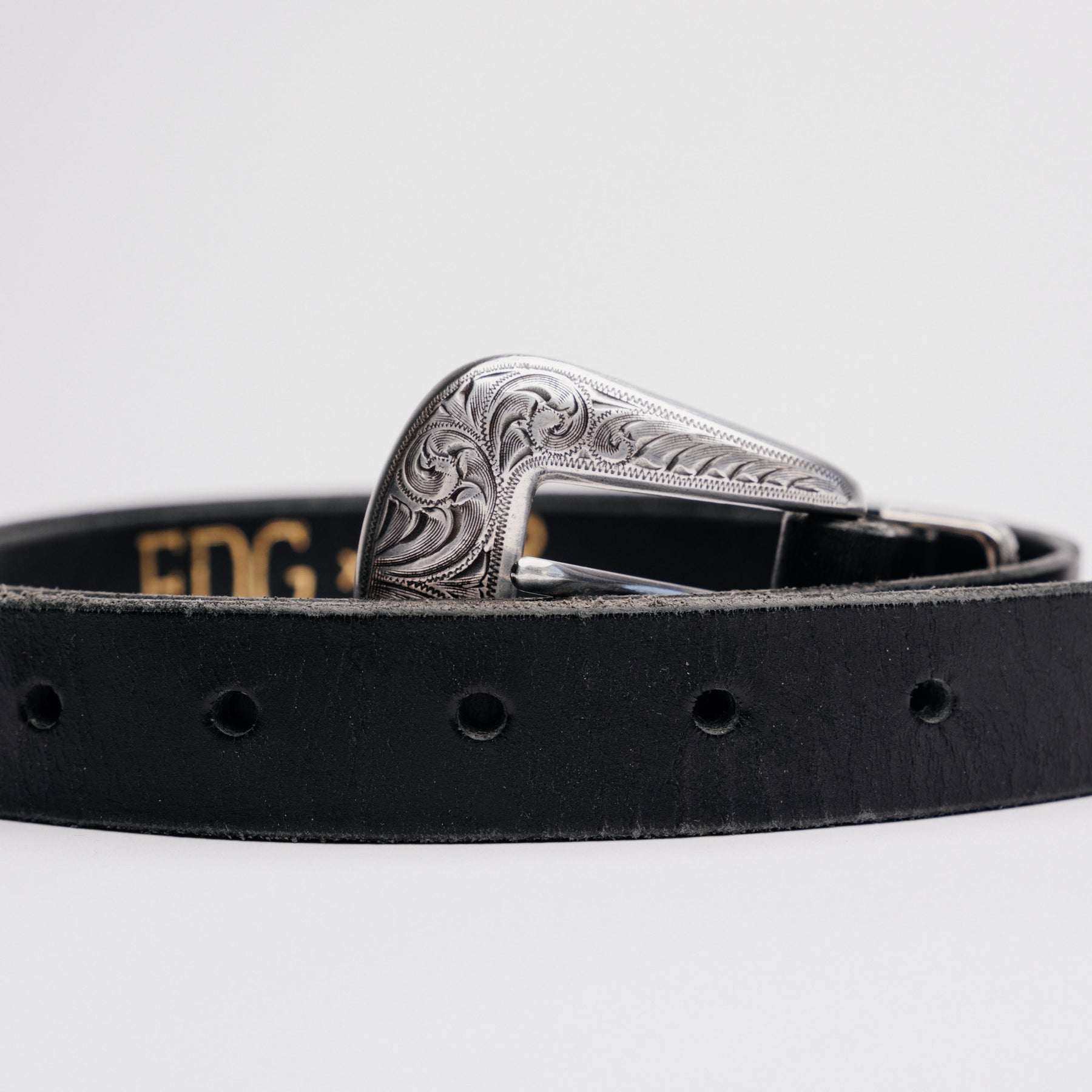 Ewing Dry Goods x Snake Oil Provisions Zephyr Belt Black