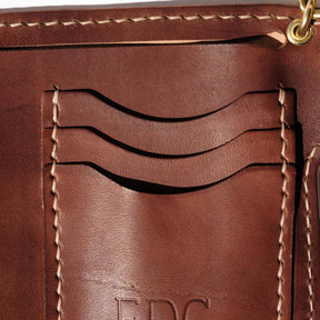 Ewing Dry Goods Gentleman's Billfold Maryam Marble Black Ghost Brown Shell Cordovan