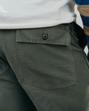 Full Count 1992-24A Utility Trousers O.D.