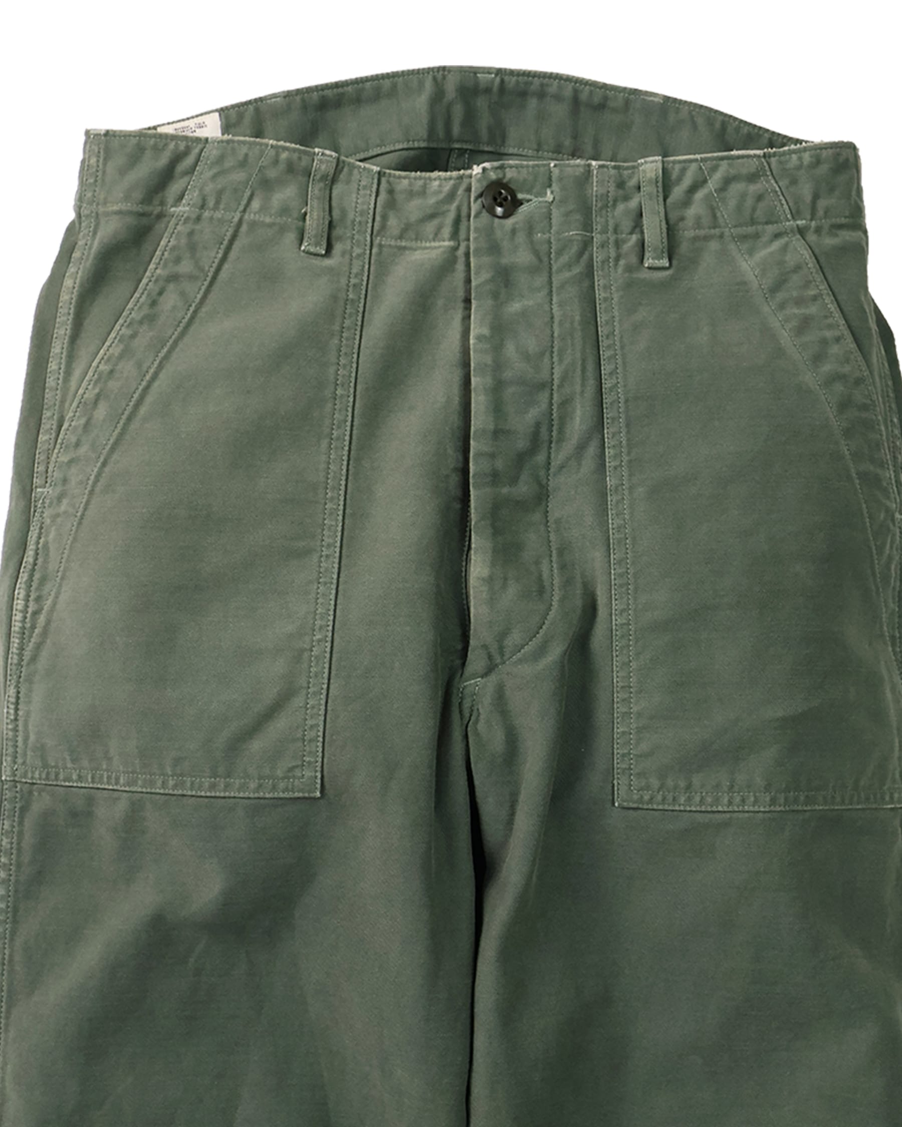 Full Count 1992-24A Utility Trousers O.D.