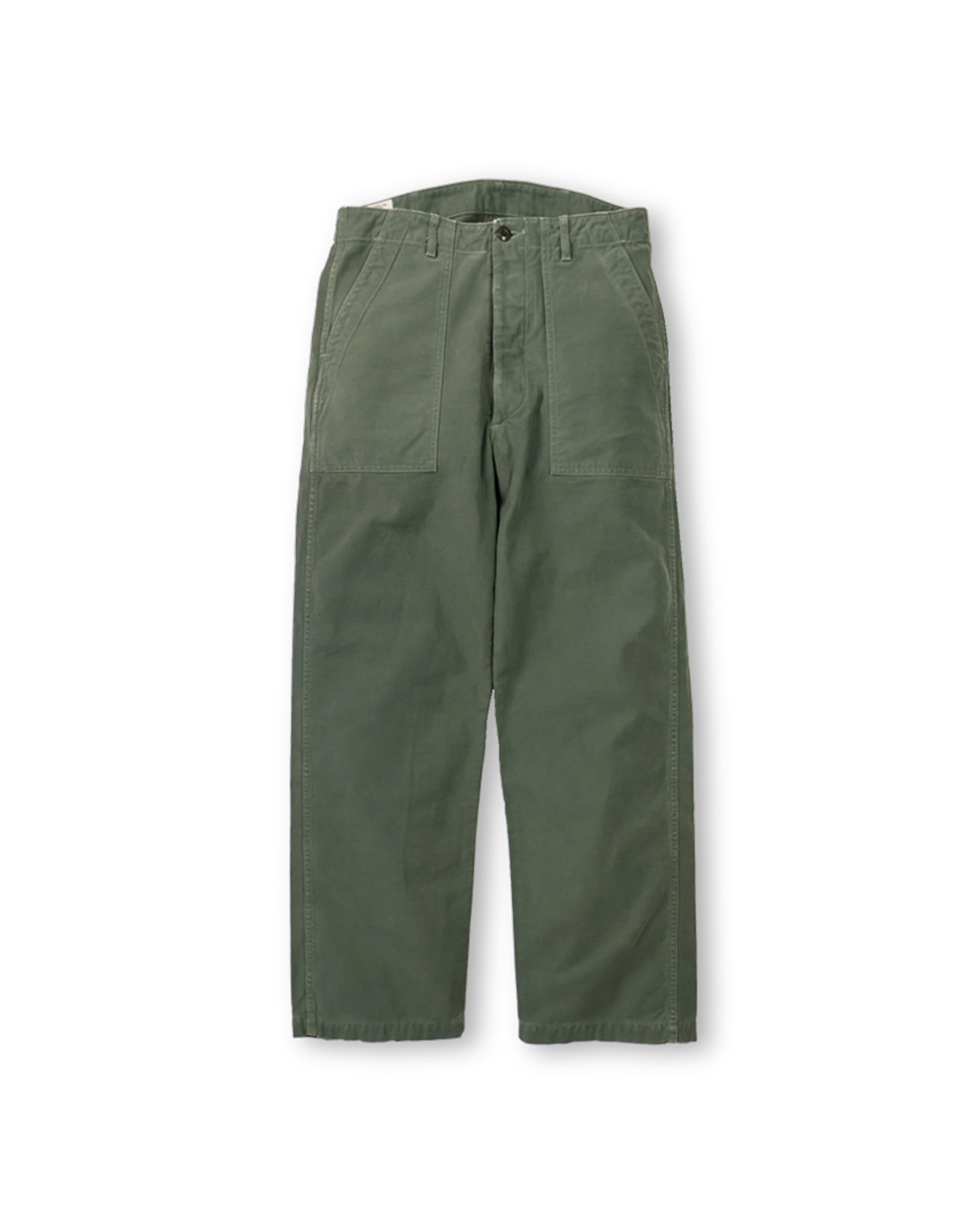 Full Count 1992-24A Utility Trousers O.D.