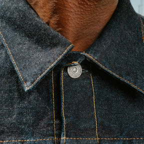 The Flat Head FN-OJ-D002 1950s Type 2 Denim Jacket Indigo