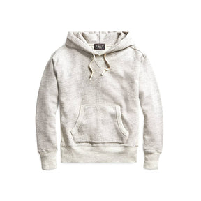 RRL Fleece Hoodie Athletic Gray Heather