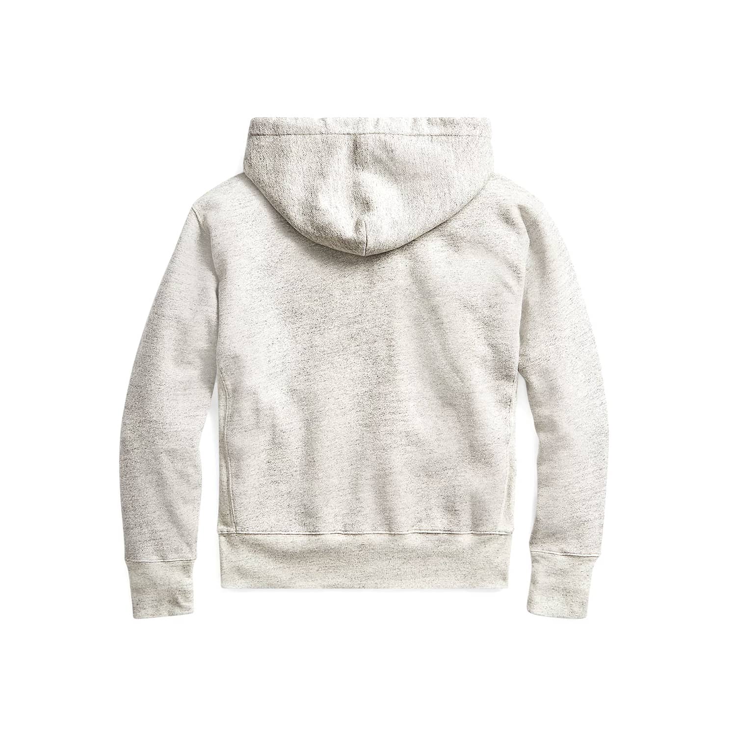 RRL Fleece Hoodie Athletic Gray Heather