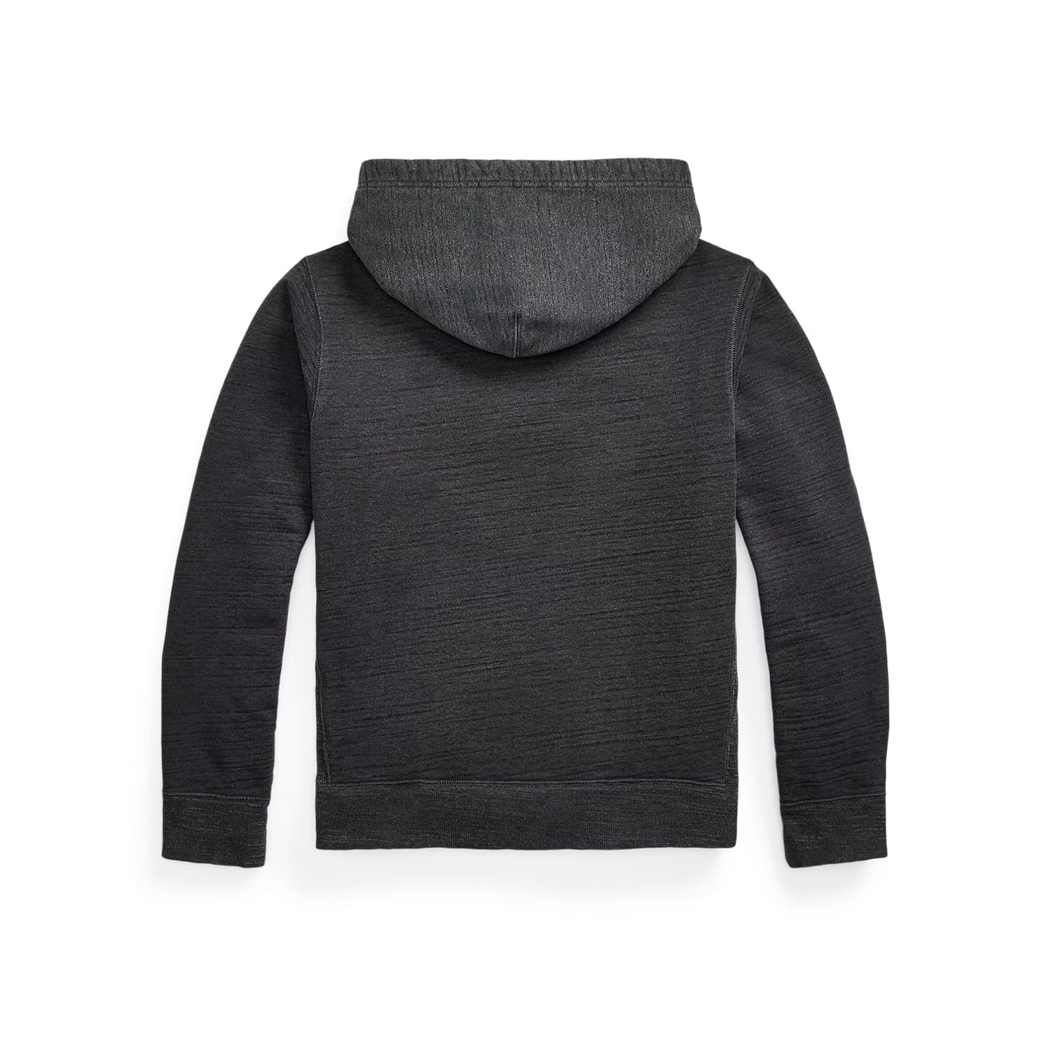 RRL French Terry Hoodie Charcoal Heather/ Multi