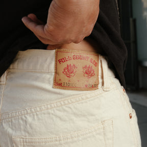 Full Count 1101EC 13.7oz Straight Jean Ecru
