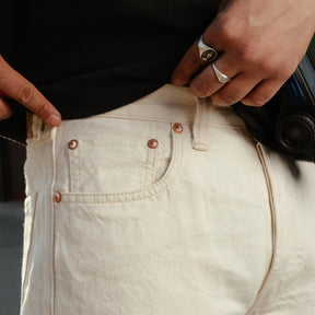 Full Count 1101EC 13.7oz Straight Jean Ecru