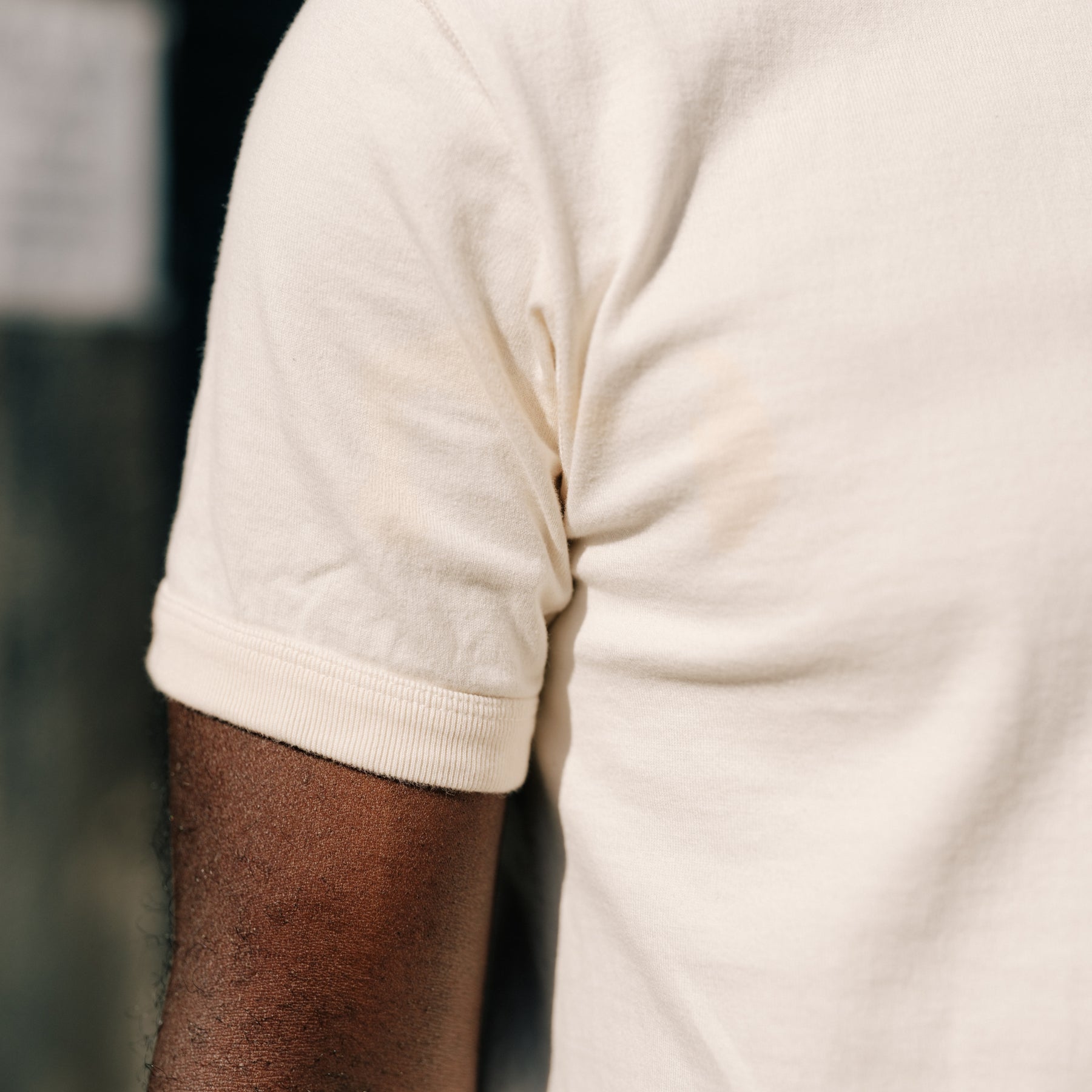 Full Count Flat Seam Heavyweight T-Shirt Ecru