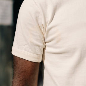 Full Count Flat Seam Heavyweight T-Shirt Ecru