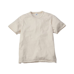 The Flat Head FN-THC-101 Short Sleeve Tube Tee Natural
