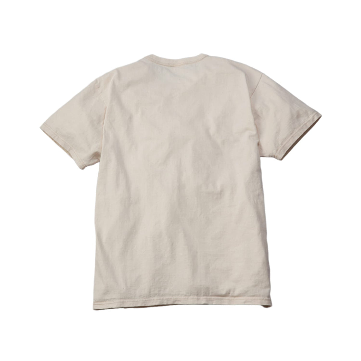 The Flat Head FN-THC-101 Short Sleeve Tube Tee Natural