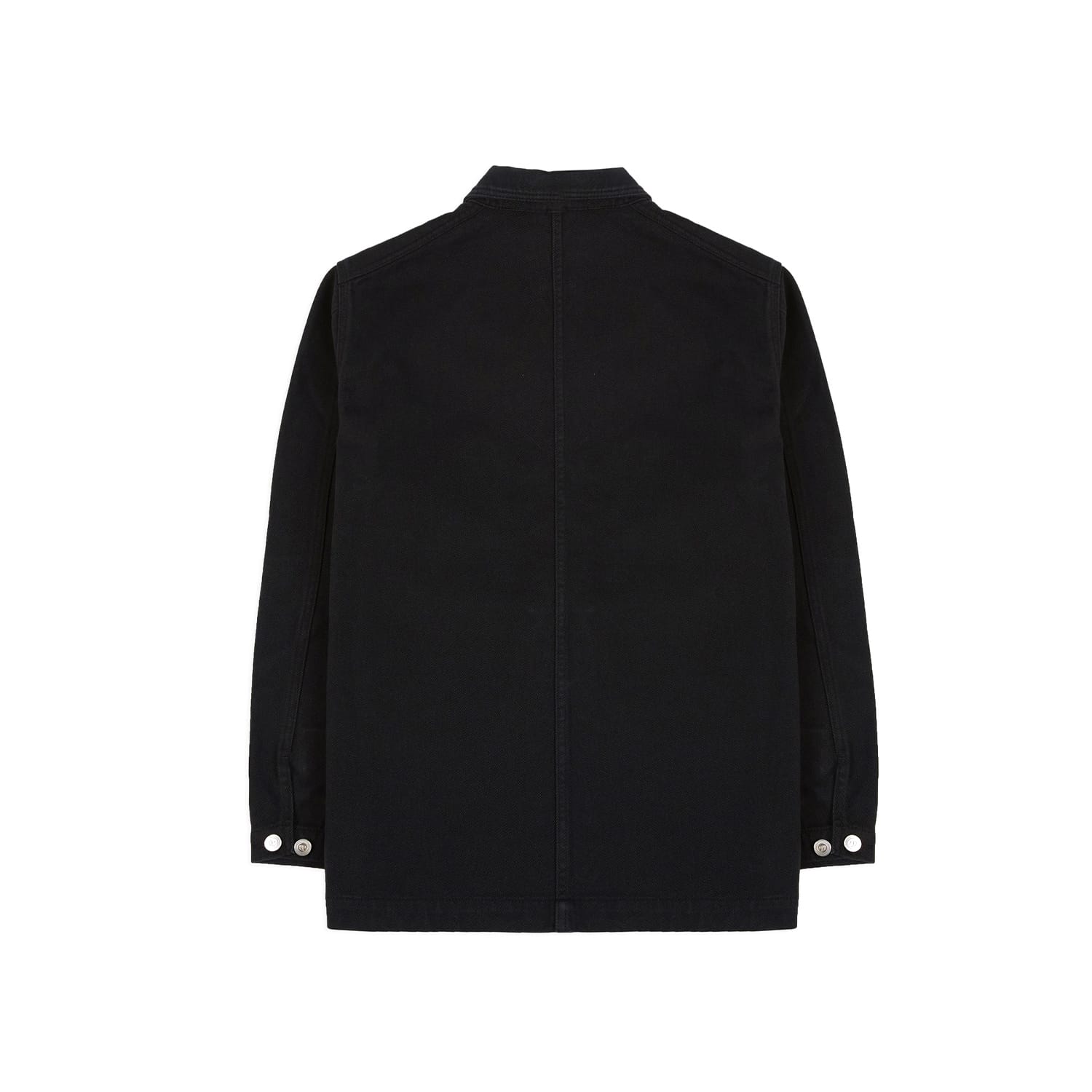 Drake's Black Heavy Twill Cotton Five-Pocket Chore Jacket