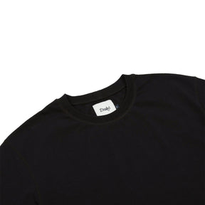 Drake's Black Cotton Crew Neck Hiking T-Shirt FINAL SALE