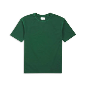 Drake's Forest Green Cotton Crew Neck Hiking T-Shirt FINAL SALE