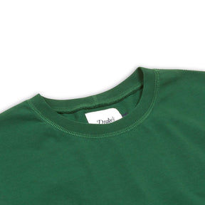 Drake's Forest Green Cotton Crew Neck Hiking T-Shirt FINAL SALE