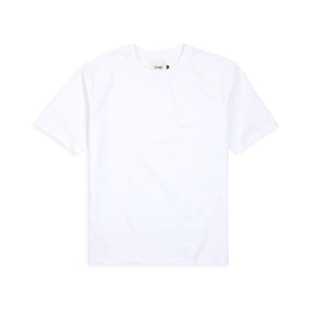 Drake's White Cotton Crew Neck Hiking T-Shirt FINAL SALE