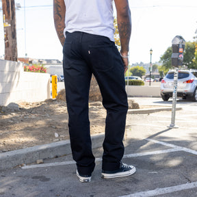 UES 400-TB Tapered Leg Jean Black