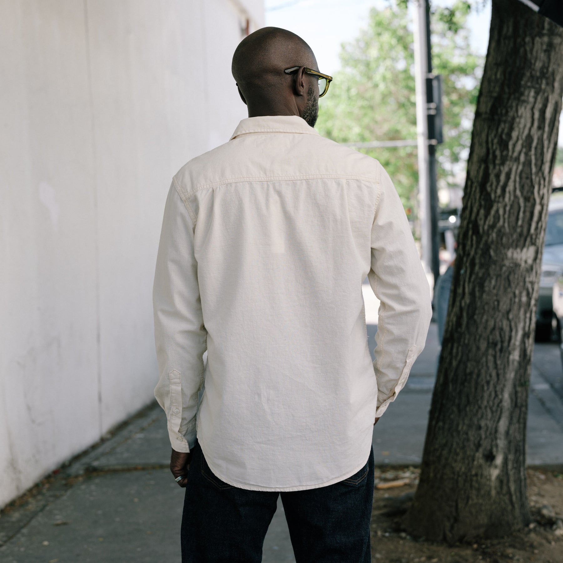 Imogene + Willie Earl Natural Chambray