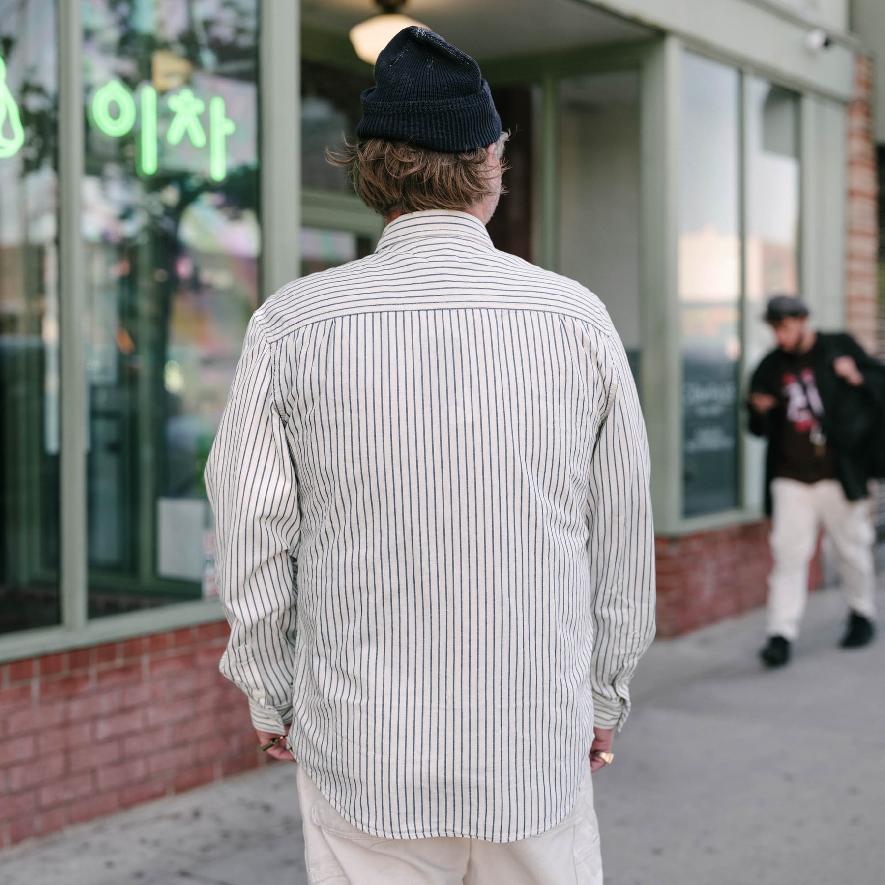 Imogene + Willie Earl Navy Stripe