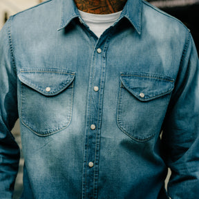 Imogene + Willie Hayes Washed Pearl Snap