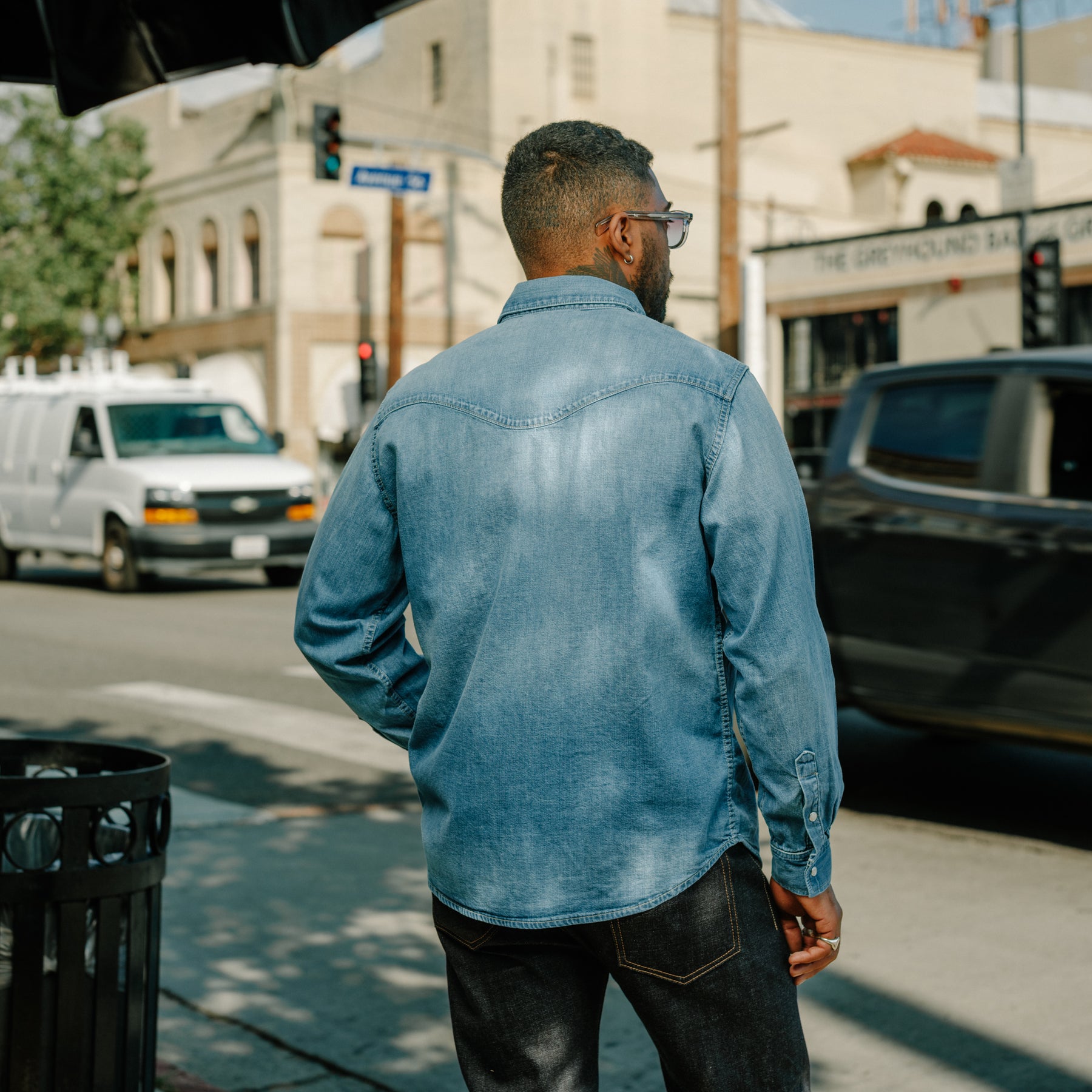Imogene + Willie Hayes Washed Pearl Snap