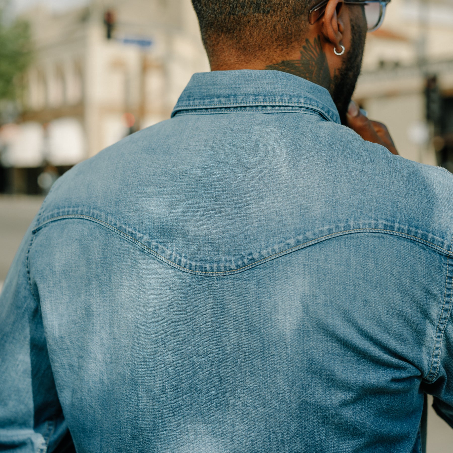 Imogene + Willie Hayes Washed Pearl Snap