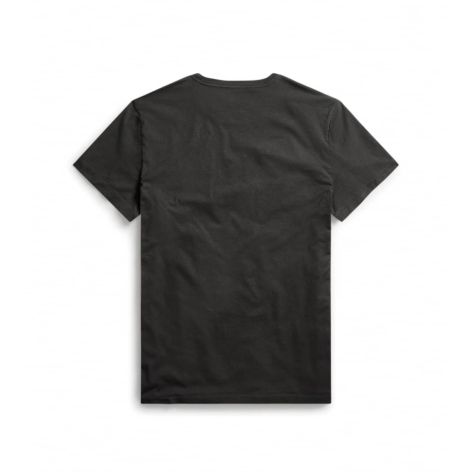 RRL Cotton Jersey Pocket T-Shirt Faded Black Canvas