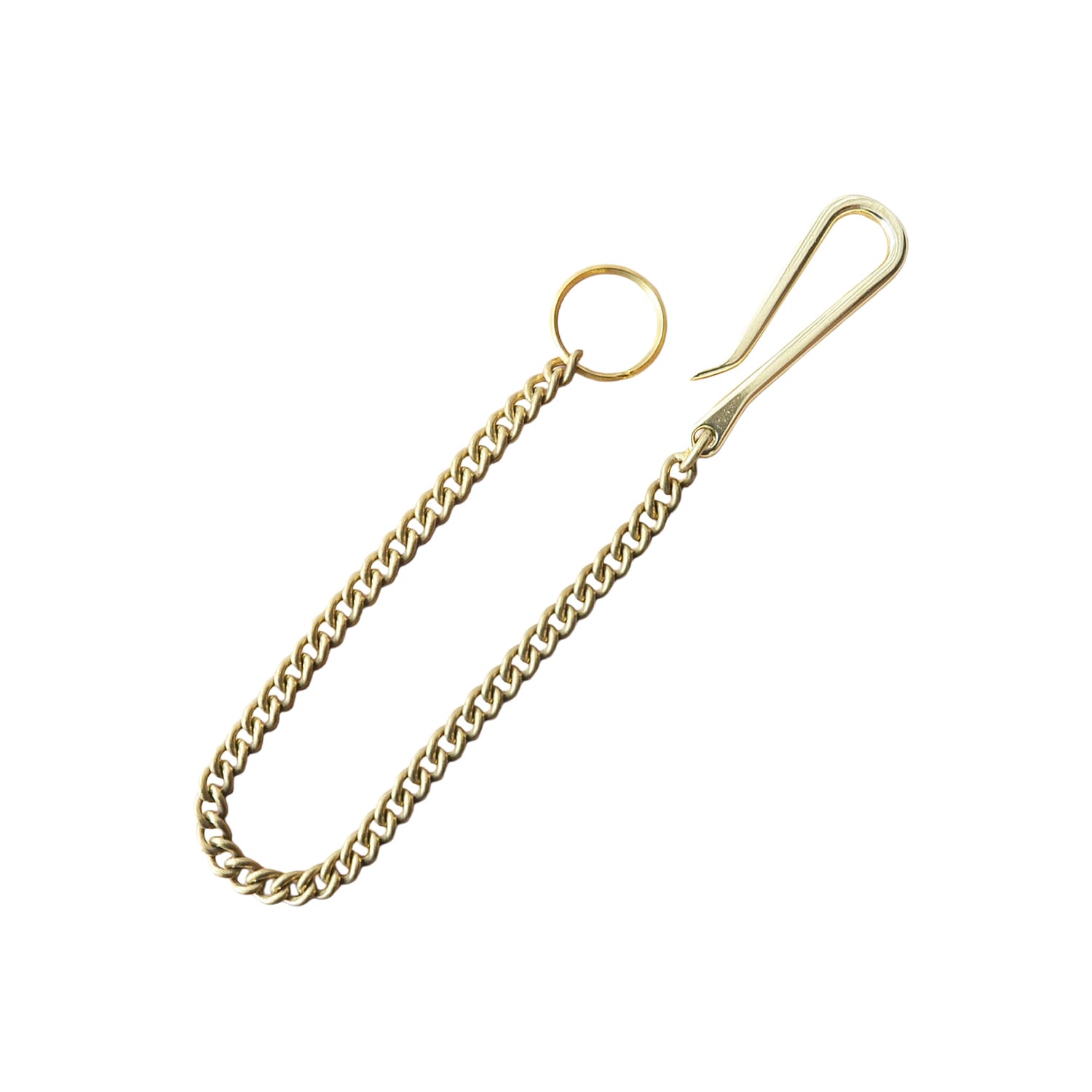 Kobashi Studio Key Chain Twist Brass