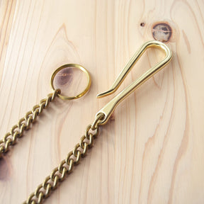 Kobashi Studio Key Chain Twist Brass