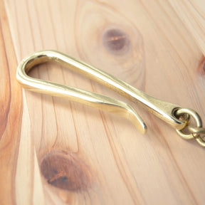 Kobashi Studio Key Chain Twist Brass