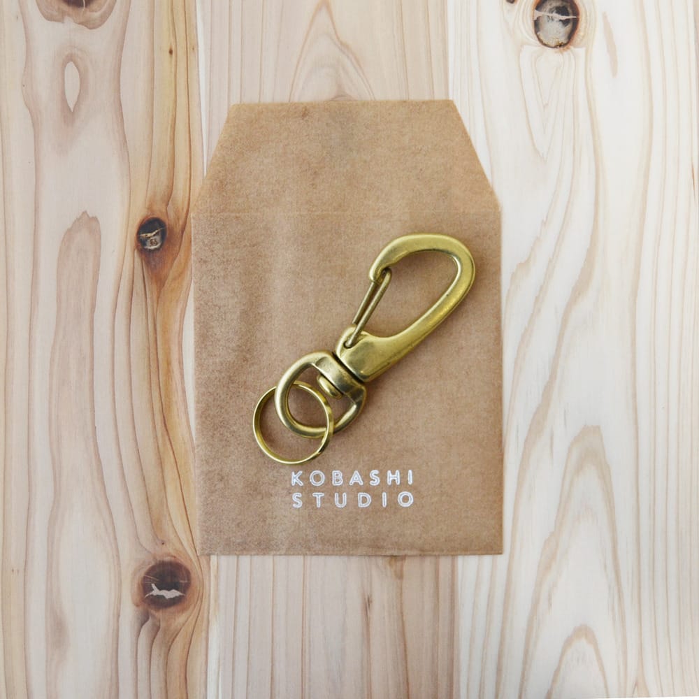 Kobashi Studio Key Snap Large Brass