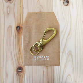 Kobashi Studio Key Snap Large Brass