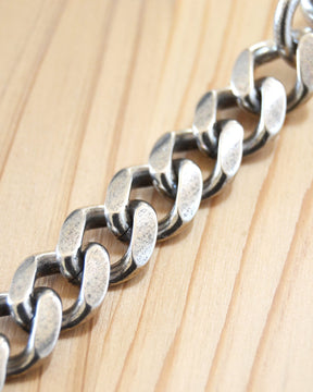 Kobashi Studio Key Chain Twist Super Tumbled 3mm Silver Plated