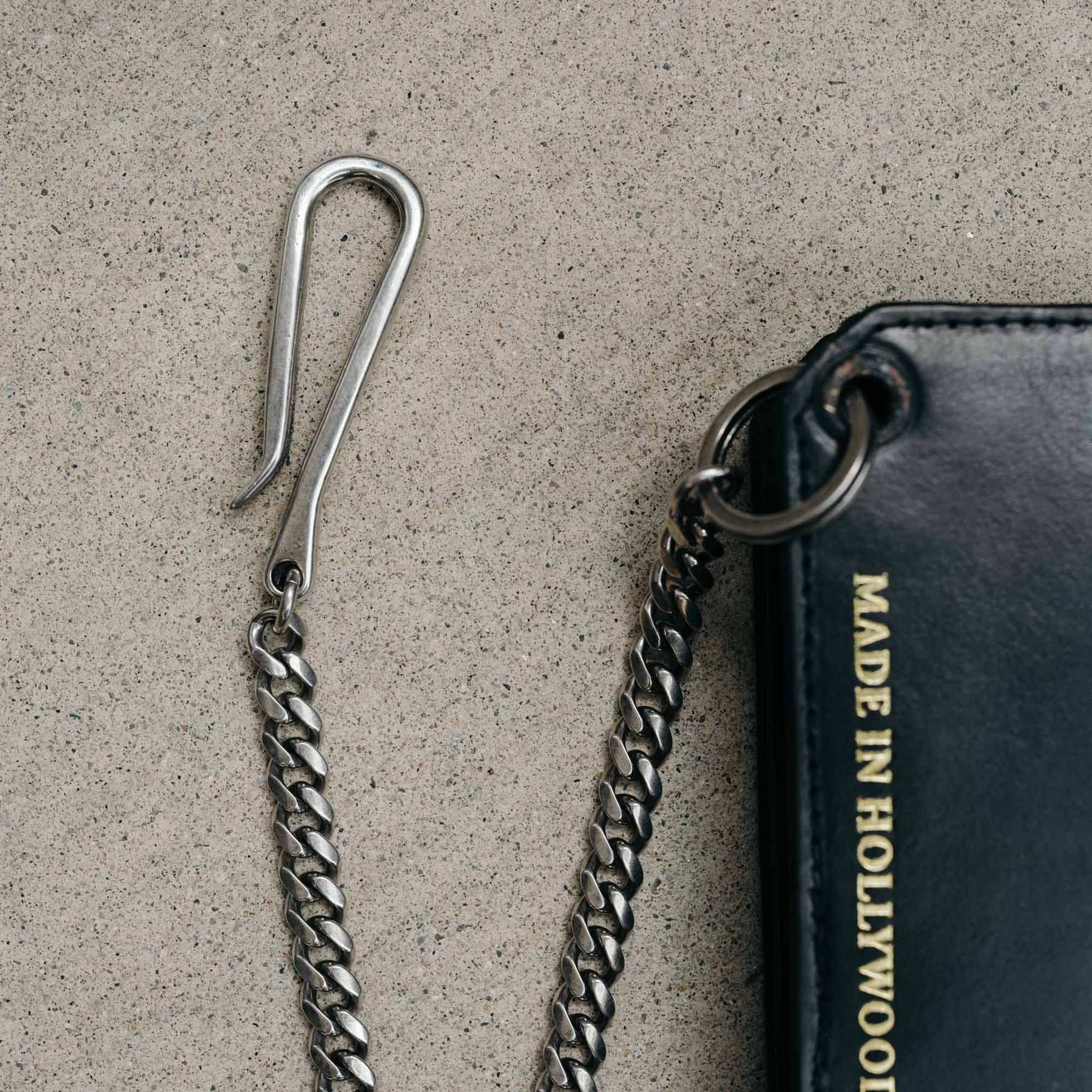 Kobashi Studio Key Chain Twist Super Tumbled 3mm Silver Plated