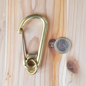 Kobashi Studio Large Carabiner Brass