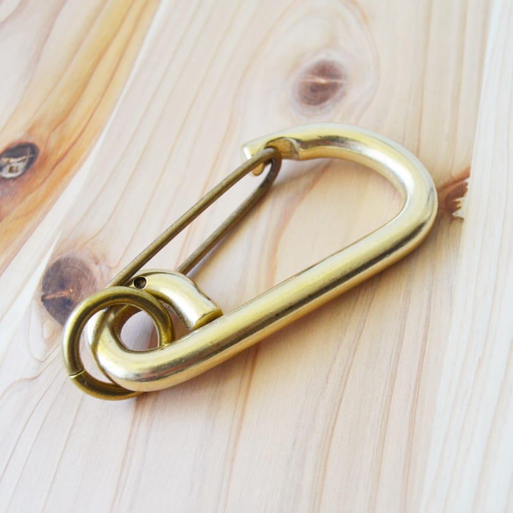 Kobashi Studio Large Carabiner Brass
