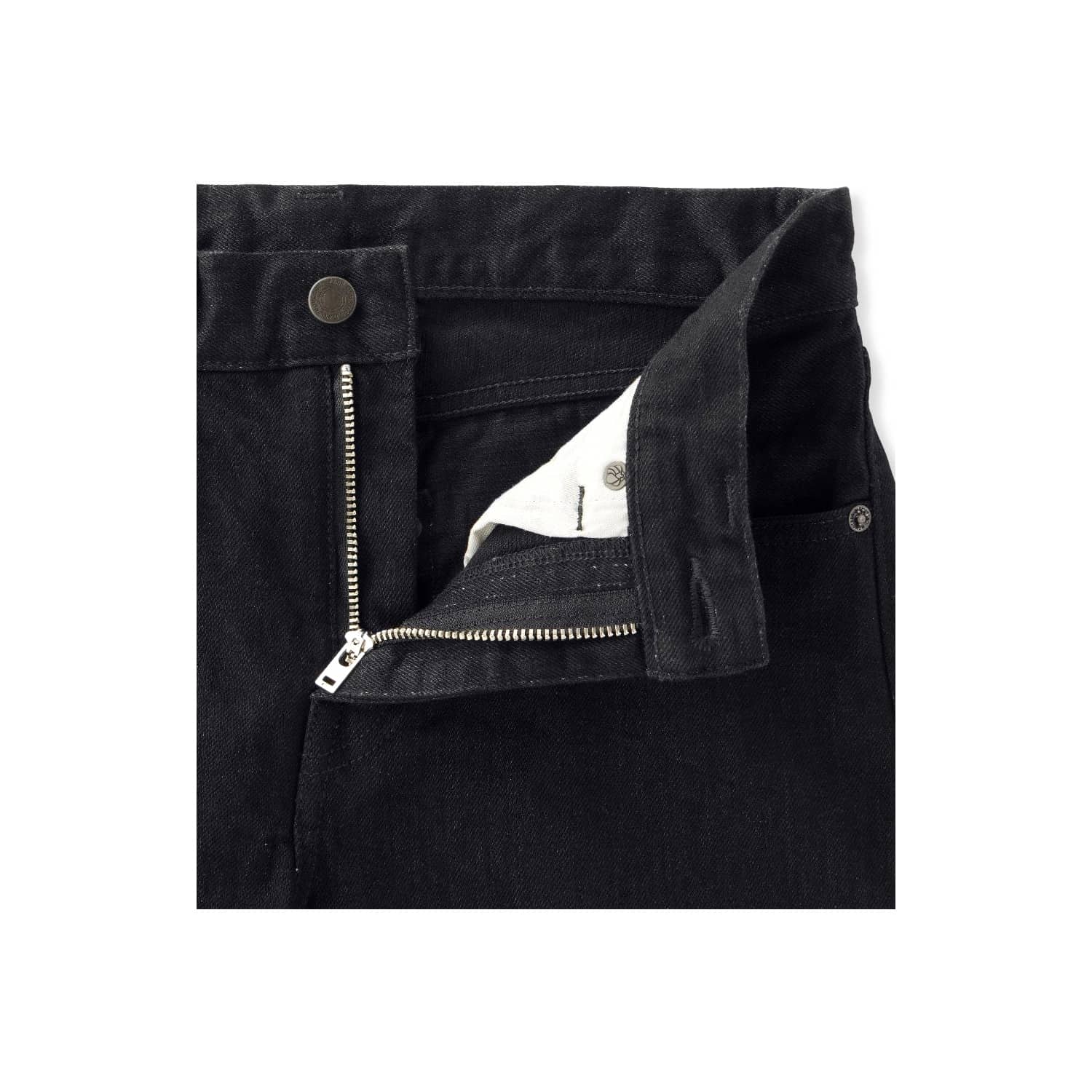 Momotaro MMJZ1101 15.7oz Classic Straight Jean Black