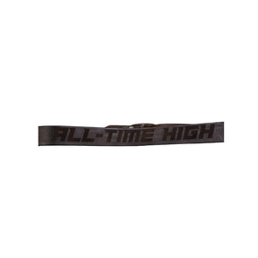 All-Time High Monterey Laser Engraved Leather Belt Dark Brown FINAL SALE