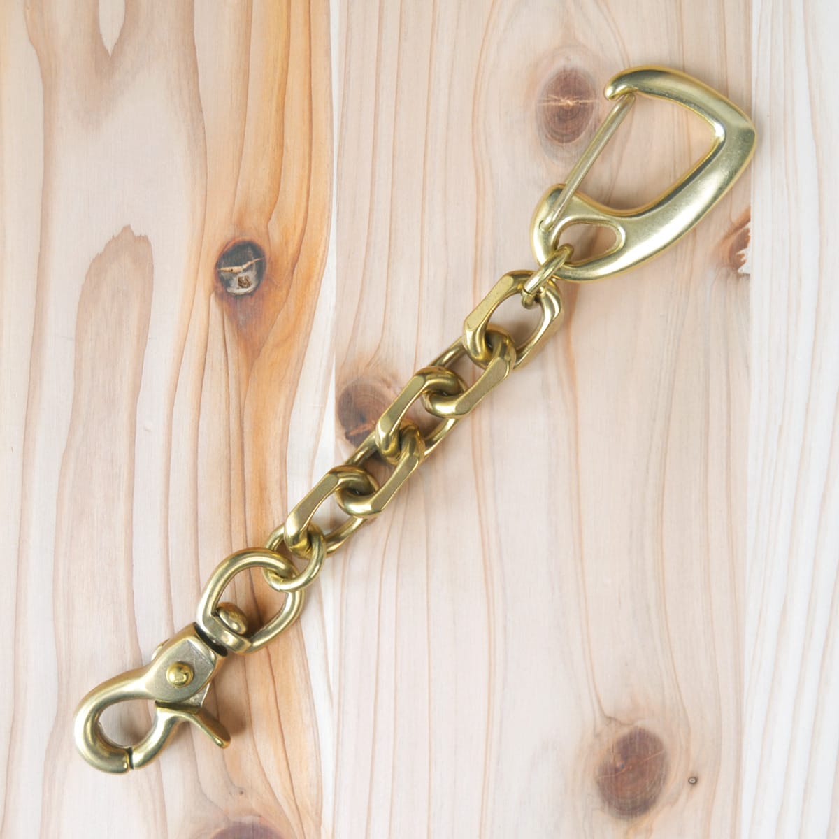 Kobashi Studio Massive Chain Snap Brass