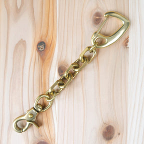 Kobashi Studio Massive Chain Snap Brass