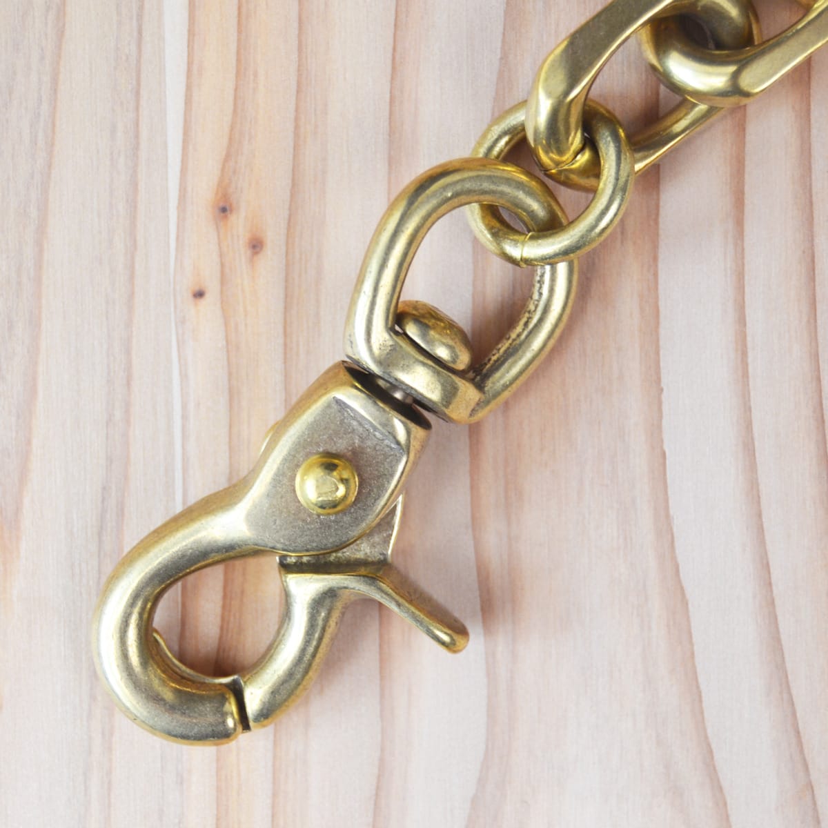 Kobashi Studio Massive Chain Snap Brass